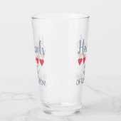 Bruids & Bruiloft 5 Hart Nicht van bruidegom Glas (Links)