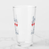 Bruids & Bruiloft 5 Hart Nonno van bruidegom Glas (Links)