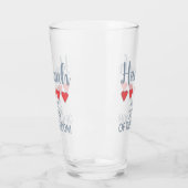 Bruids & Bruiloft 5 Hart Zuster van bruidegom Glas (Links)