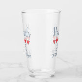 Bruids & Bruiloft 5 Hart Zuster van bruidegom Glas (Rechts)