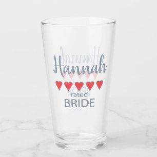 Bruids & Bruiloft 5 Hartbruid Glas