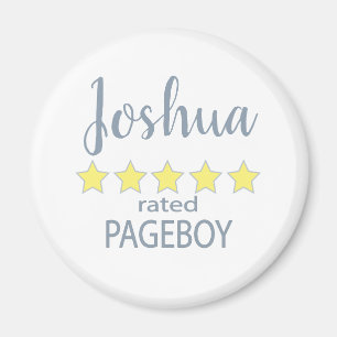Bruids & Bruiloft 5 Star Pageboy Magneet