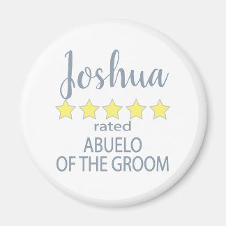Bruids & Bruiloft 5 Ster Abuelo van bruidegom Magneet