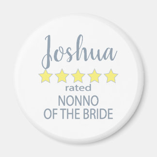 Bruids & Bruiloft 5 Ster Nonno van Bruid Magneet