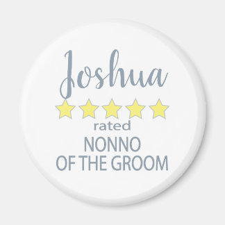 Bruids & Bruiloft 5 Ster Nonno van bruidegom Magneet