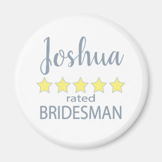 Bruids & Bruiloft 5 Sterren Bruidsman Magneet