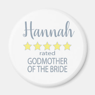 Bruids & Bruiloft 5 Sterren Godmother of Bride Magneet