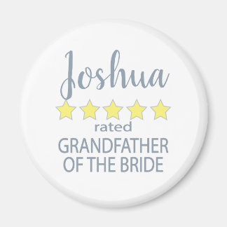 Bruids & Bruiloft 5 Sterren Grootvader van Bruid Magneet