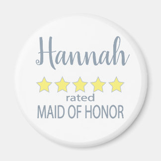 Bruids & Bruiloft 5 Sterren Maid van Eer Magneet