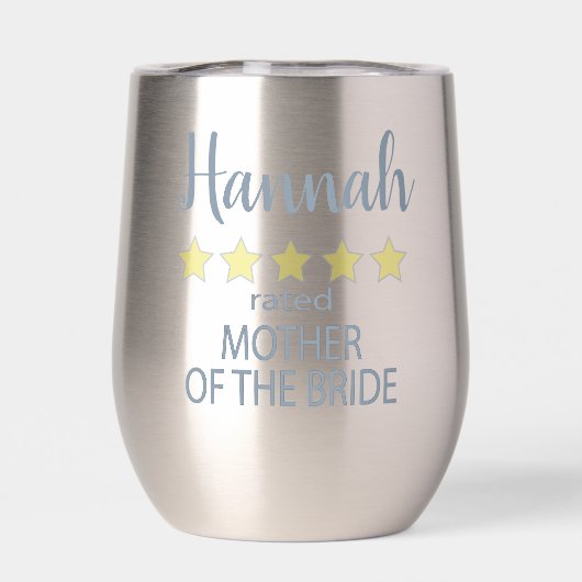 Bruids & Bruiloft 5 Sterren Moeder van de Bruid (Achterkant)