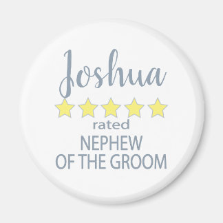 Bruids & Bruiloft 5 Sterren Neef van de bruidegom Magneet