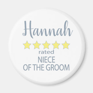 Bruids & Bruiloft 5 Sterren Nicht van bruidegom Magneet