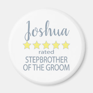 Bruids & Bruiloft 5 Sterren Stepbroer van bruidego Magneet