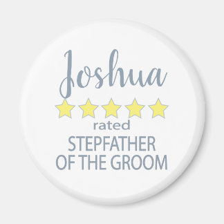 Bruids & Bruiloft 5 Sterren stiefvader van bruideg Magneet