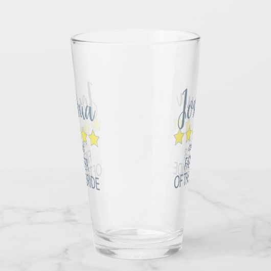 Bruids & Bruiloft 5 Sterren Vader van de Bruid Glas (Rechts)