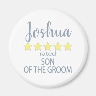 Bruids & Bruiloft 5 Sterren Zoon van bruidegom Magneet