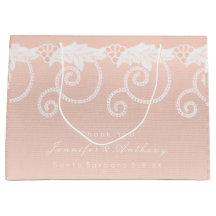 bruids bruiloft perzik zalm wit koninklijk kant