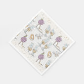 Bruids Bruiloftsfeest  Servet (Hoek)