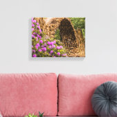 Bruids de Kunst van de brug personaliseert het Lot Canvas Afdruk (Insitu (Woonkamer))