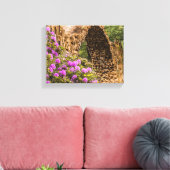 Bruids de Kunst van de brug personaliseert het Lot Canvas Afdruk (Insitu (Woonkamer))