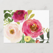 Bruids douche Geo Breng een recept mee Informatiekaartje (Achterkant)