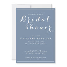 Bruids Douche Uitnodiging - Mooi & Elegant