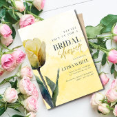 bruids douche uitnodiging tulp bloemenbruids douch