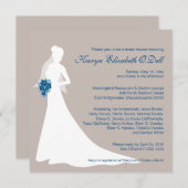 Bruids Douche Uitnodigingen - Custom (Voorkant / Achterkant)