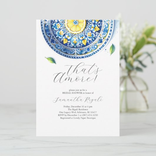 Bruids Douche Uitnodigingen Dat is een ander thema (Staand voorkant)