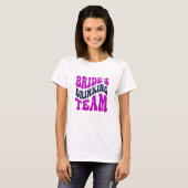Bruids Drank Team T-shirt (Voorkant volledig)