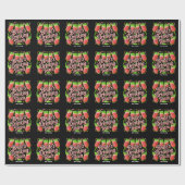 Bruids Drankteam Bachelorette Party Design Cadeaupapier (Vlak)