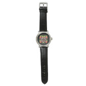 Bruids Drankteam Bachelorette Party Design Horloge (Vlak)