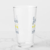 Bruids- en trouwfeest 5 sterren bruidsjonker glas (Links)