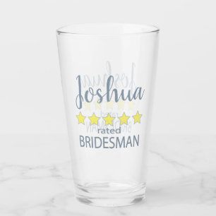 Bruids- en trouwfeest 5 sterren bruidsjonker glas