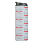 Bruids- en trouwpartij 5 Heart Usher Thermosbeker (Geroteerd rechts)