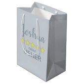 Bruids- en trouwstoet 5-sterren usher medium cadeauzakje (Achterkant Gekanteld)