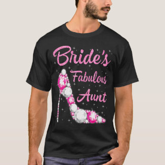 Bruid's Fabulous Tante Happy Wedding Marry T-shirt