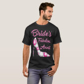 Bruid's Fabulous Tante Happy Wedding Marry T-shirt (Voorkant volledig)