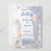 Bruids feest viering uitnodiging (Voorkant)