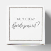 Bruids Feestgeschenk, Bruidsmeisje Gift, Bruiloft Bedankdoosjes (Bovenkant)