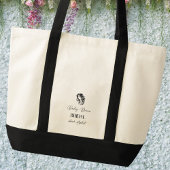 Bruids Hair Stylist Grote Canvas tas