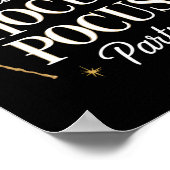 Bruid's Hocus Pocus Party Chelorette Halloween Poster (Hoek)