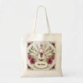 Bruids Huwelijk Rozen boodschappentas Tote Bag (Voorkant)
