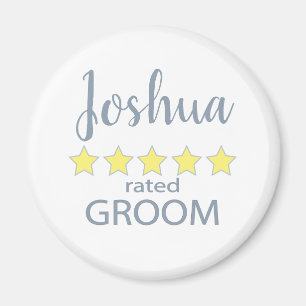 Bruids & Huwelijksfeest 5 Ster Groom Magneet
