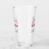 Bruids & Huwelijkspartij 5 Hart Officiant Glas (Rechts)