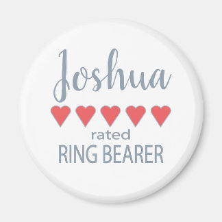 Bruids & Huwelijkspartij 5 Hart Ring Drager Magneet