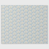 Bruids Hydrangea's in Zachtblauw Cadeaupapier (Vlak)