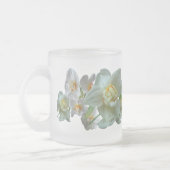 Bruids Kroon Daffodils Close Up Frosted Glass Mok (Links)