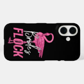 Bruids kudde, flamingo bruidsmeisje bruiloft Case-Mate iPhone case (Achterkant (horizontaal))