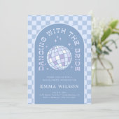 Bruids laatste Disco Bachelorette-feestweekend Kaart (Staand voorkant)